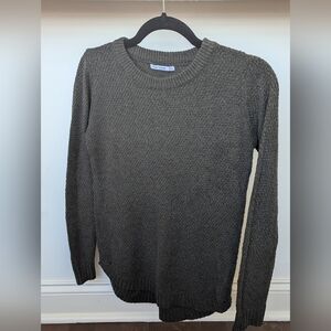 Pink Clover Green Sweater